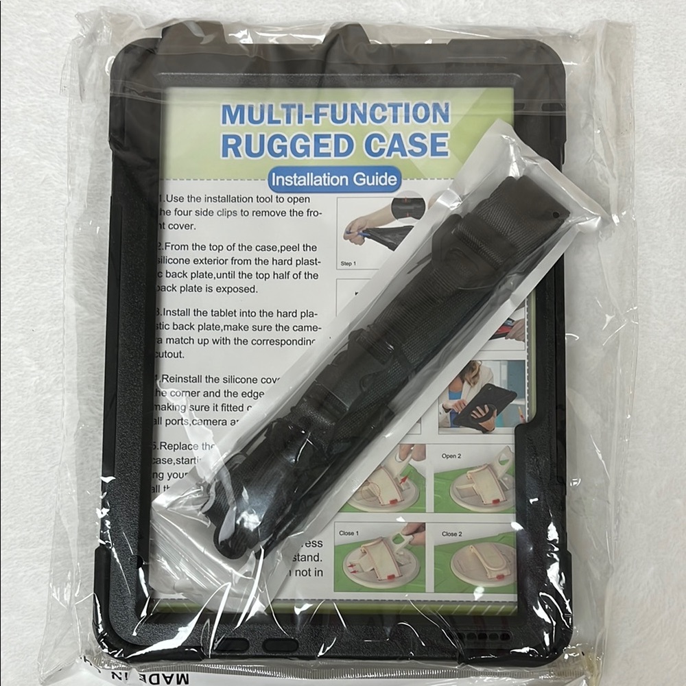 😎NEW Heavy Duty Microsoft Surface Go 4, 3, 2, 1 Rugged Case with Straps